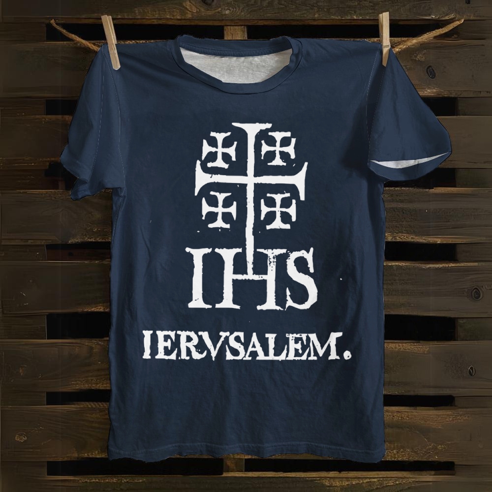 IHS Iervsalem Cotton T-shirt