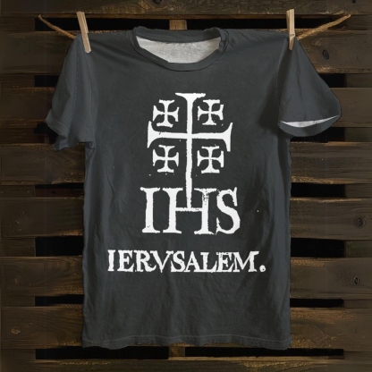 IHS Iervsalem Cotton T-shirt
