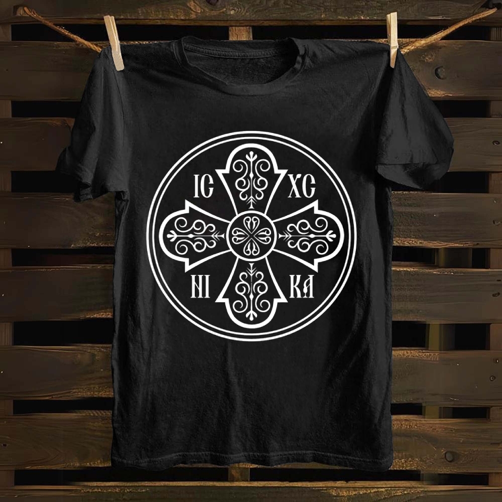 IC XC NI KA Symbols Cotton T-shirt