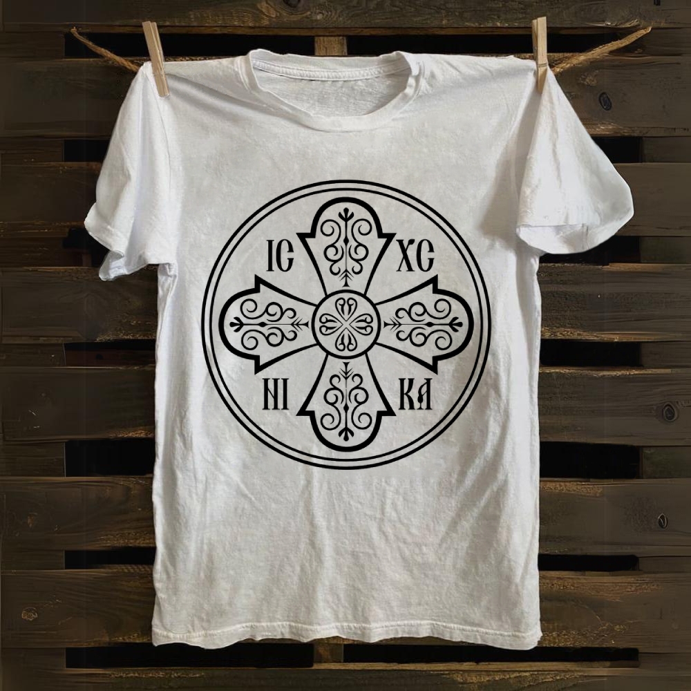IC XC NI KA Symbols Cotton T-shirt