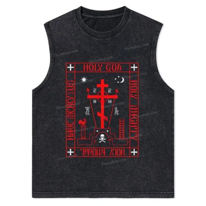 Ic Xc Ni Ka Christian Snowflake Washed Vest