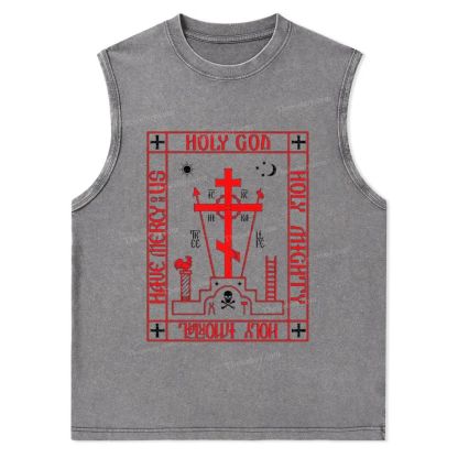 Ic Xc Ni Ka Christian Snowflake Washed Vest