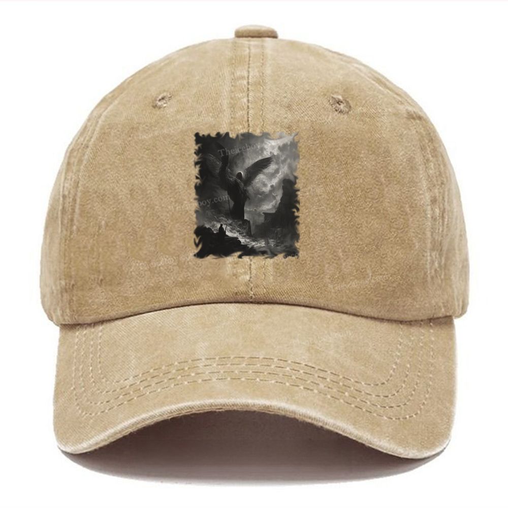 God's Overlook Unisex Vintage Casual Washed Cap