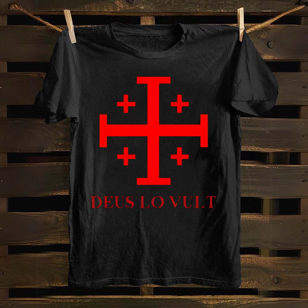 Deus Lo Vult Cotton T-shirt