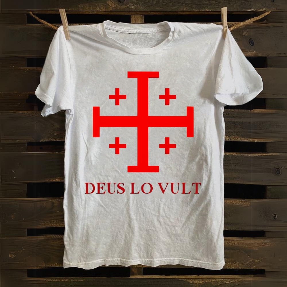 Deus Lo Vult Cotton T-shirt