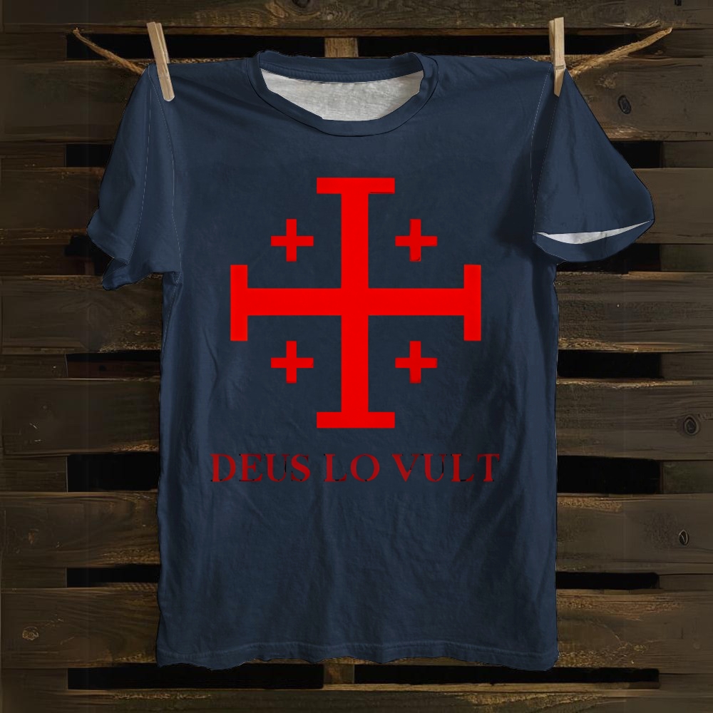 Deus Lo Vult Cotton T-shirt