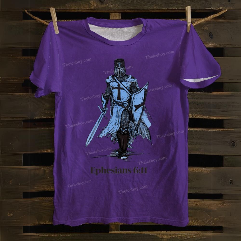 Ephesians 6:11 Cotton T-shirt