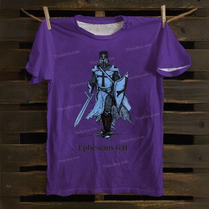 Ephesians 6:11 Cotton T-shirt