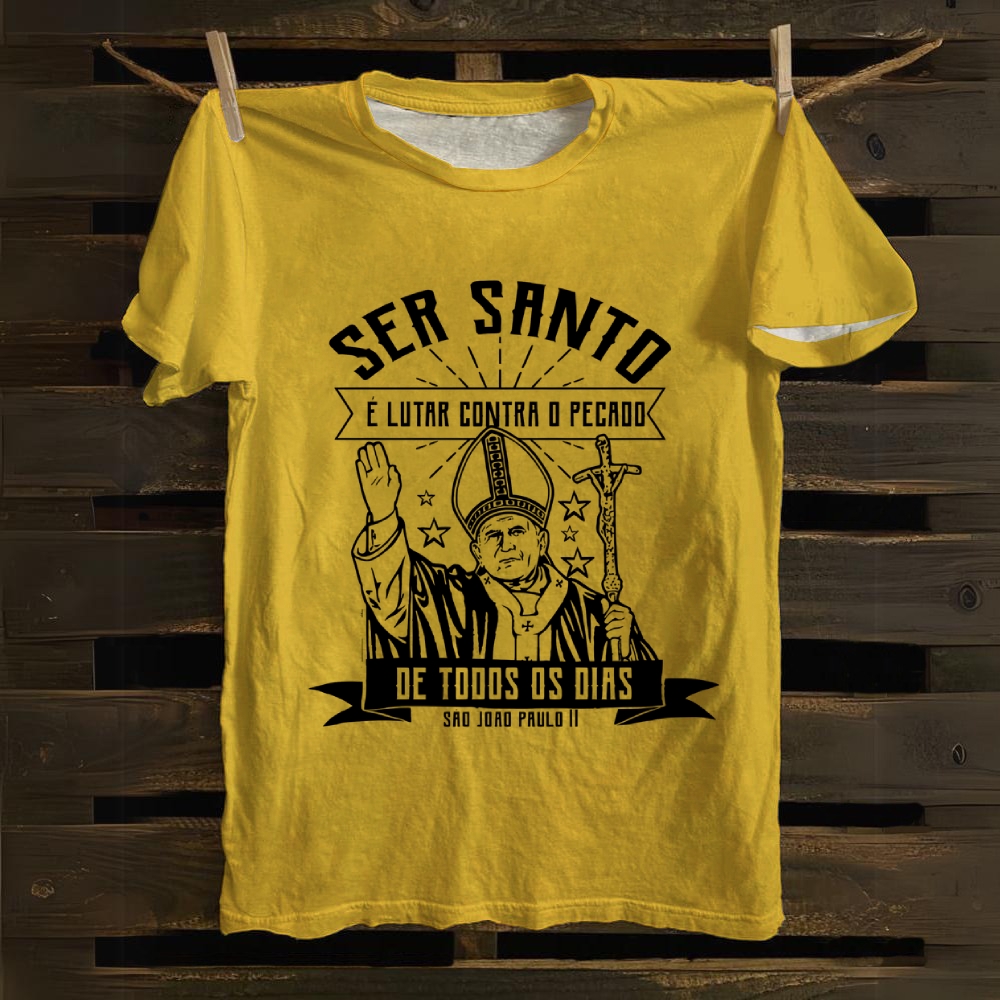 Ser Santo Cotton T-shirt