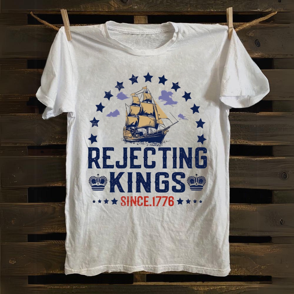 Rejecting Kings Cotton T-shirt