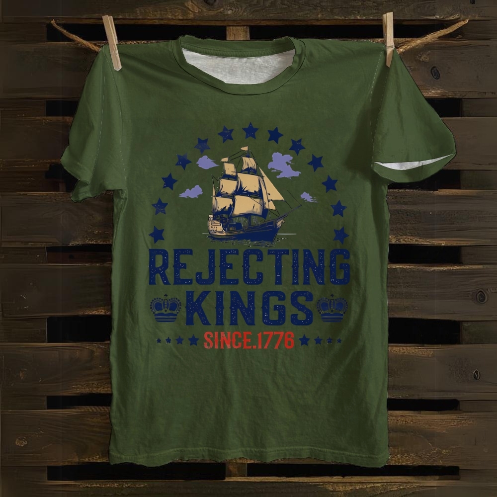 Rejecting Kings Cotton T-shirt