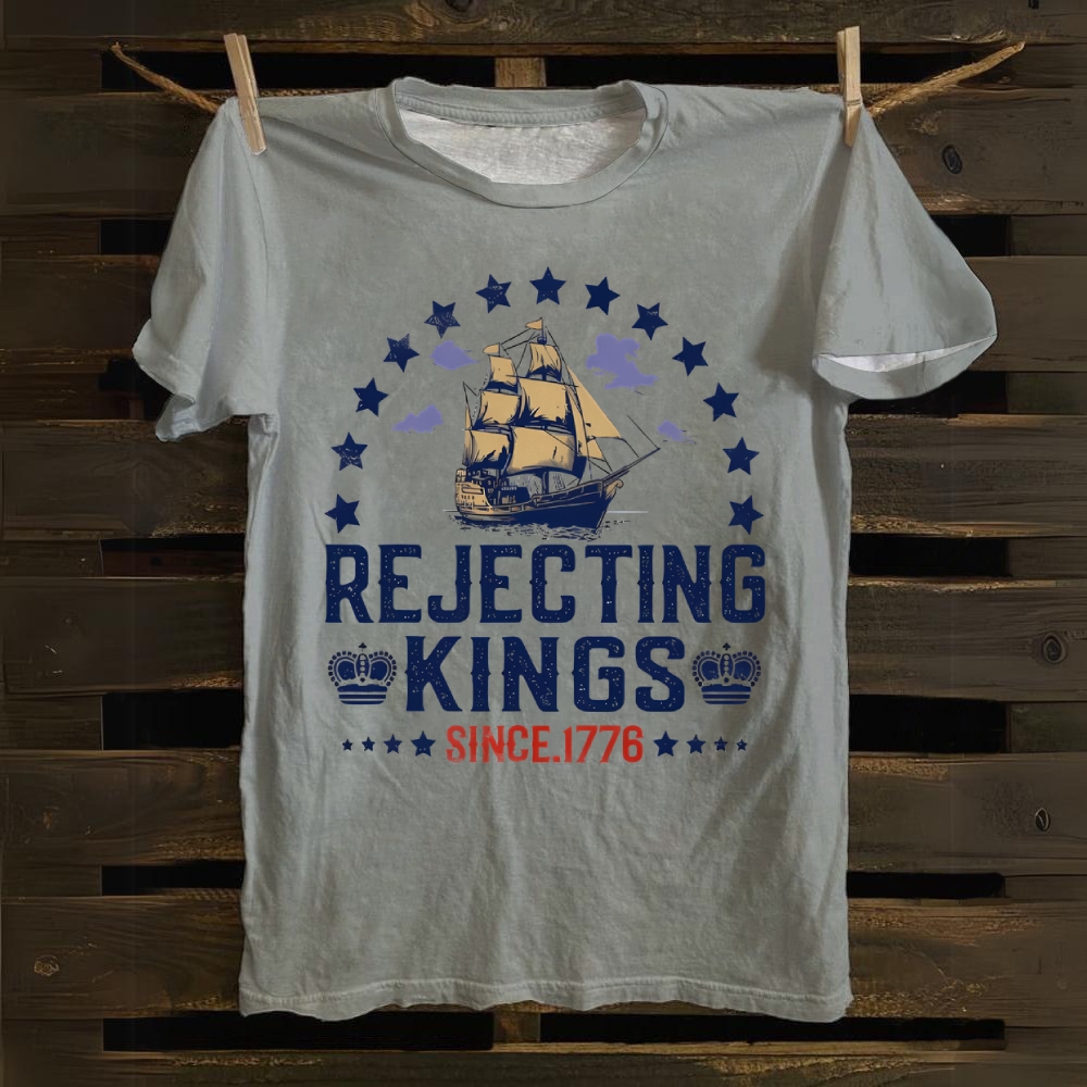 Rejecting Kings Cotton T-shirt