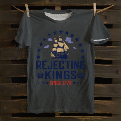 Rejecting Kings Cotton T-shirt