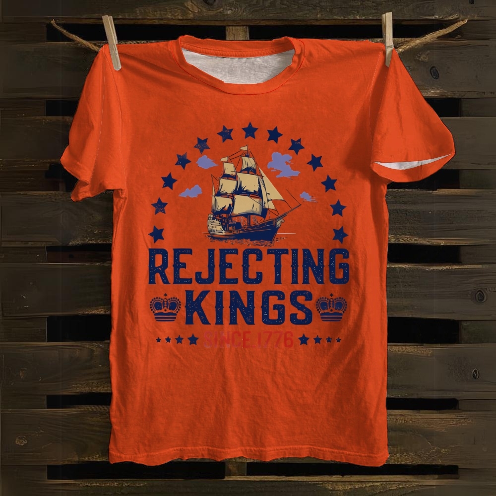 Rejecting Kings Cotton T-shirt