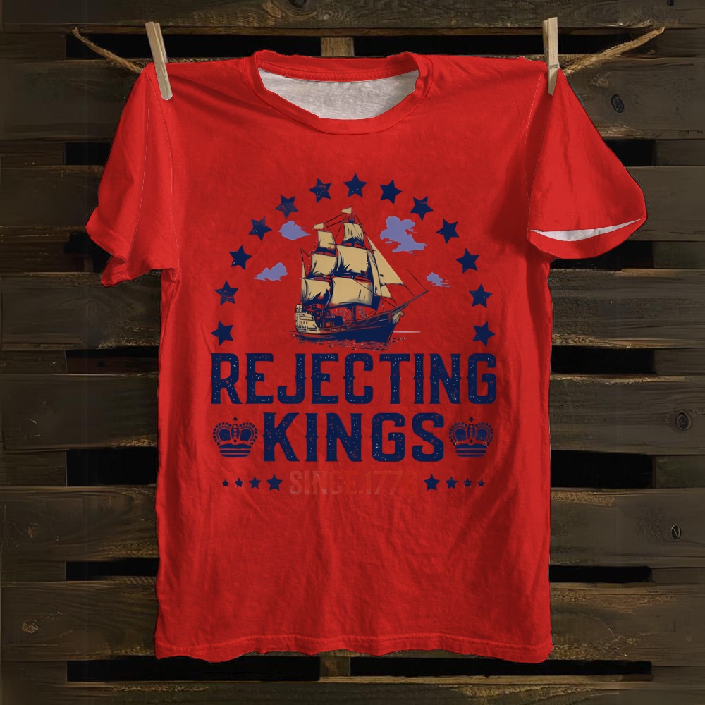 Rejecting Kings Cotton T-shirt
