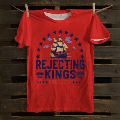 Rejecting Kings Cotton T-shirt
