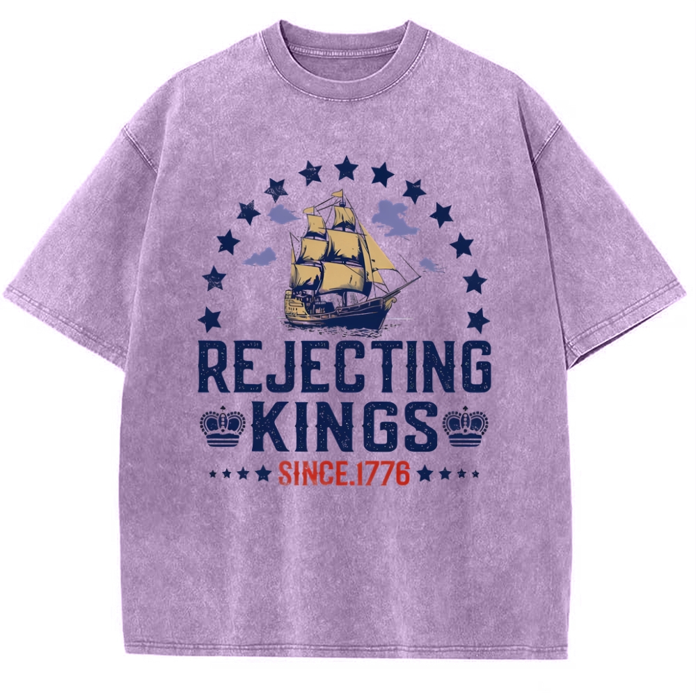 Rejecting Kings Snowflake Vintage Cotton T-Shirt
