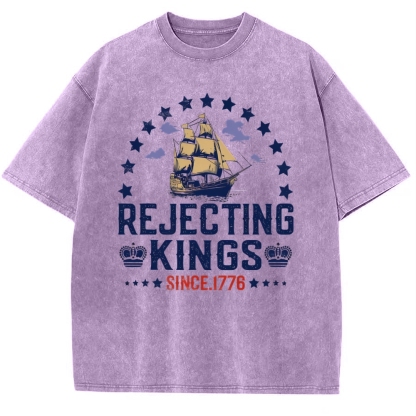 Rejecting Kings Snowflake Vintage Cotton T-Shirt