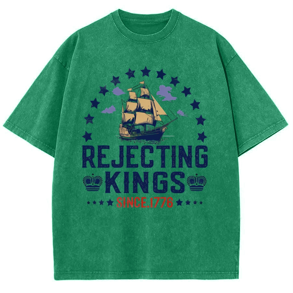Rejecting Kings Snowflake Vintage Cotton T-Shirt