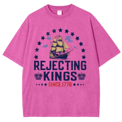 Rejecting Kings Snowflake Vintage Cotton T-Shirt
