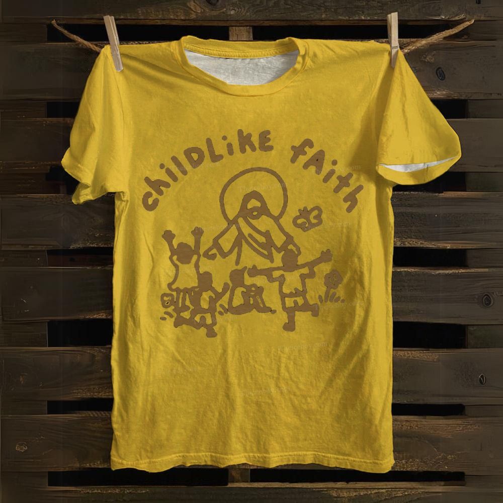 Child Like Faith Cotton T-shirt