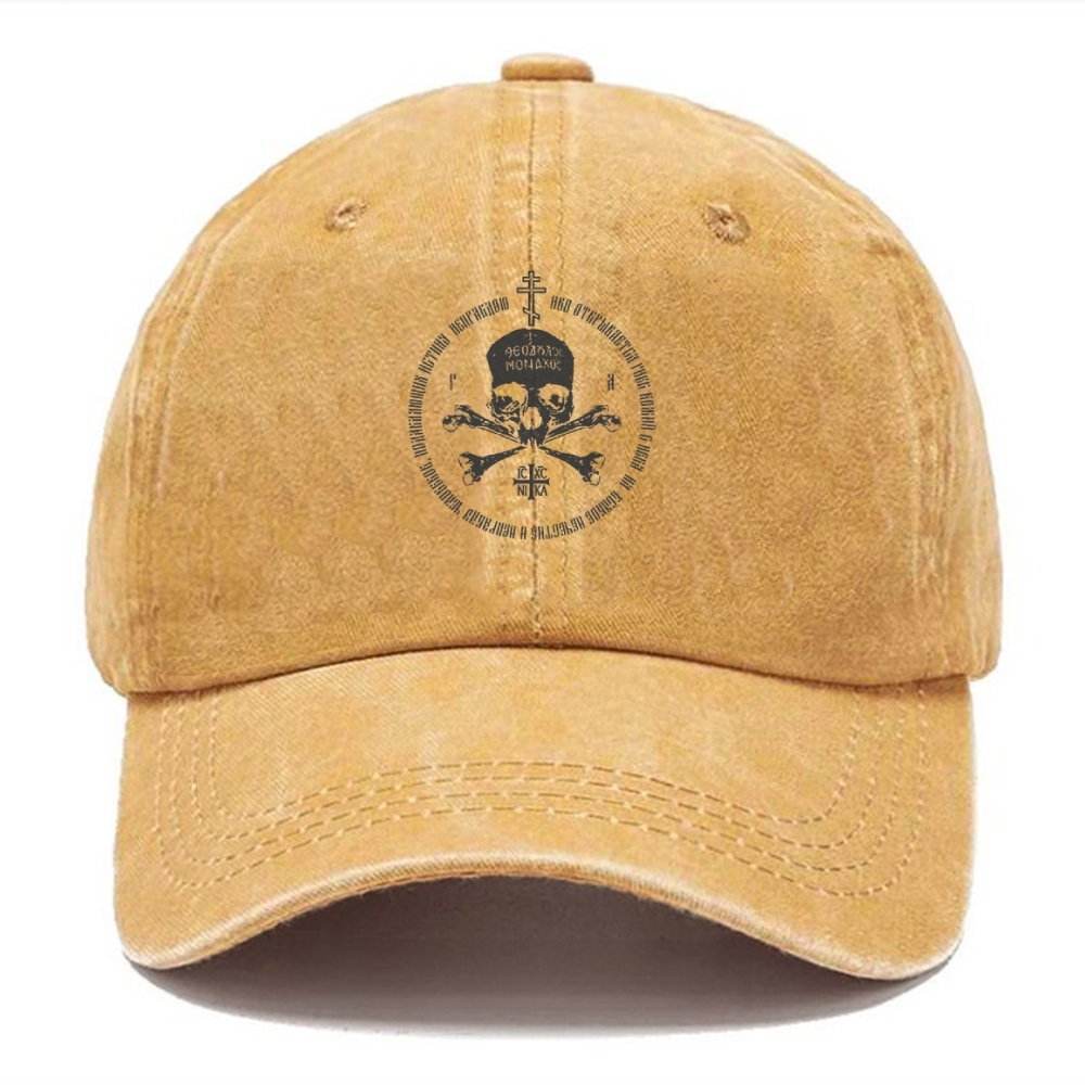 Ic Xc Ni Ka Unisex Vintage Casual Washed Cap