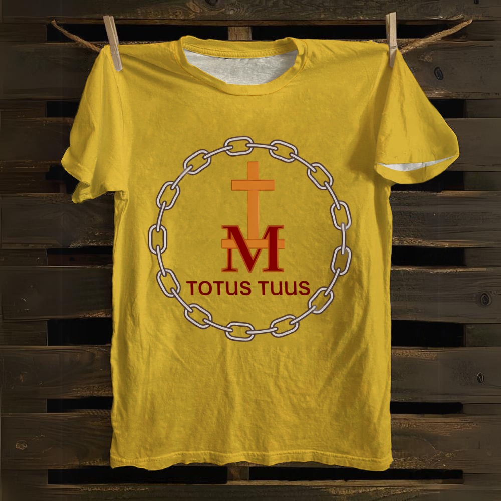 Totus Tuus Cotton T-shirt