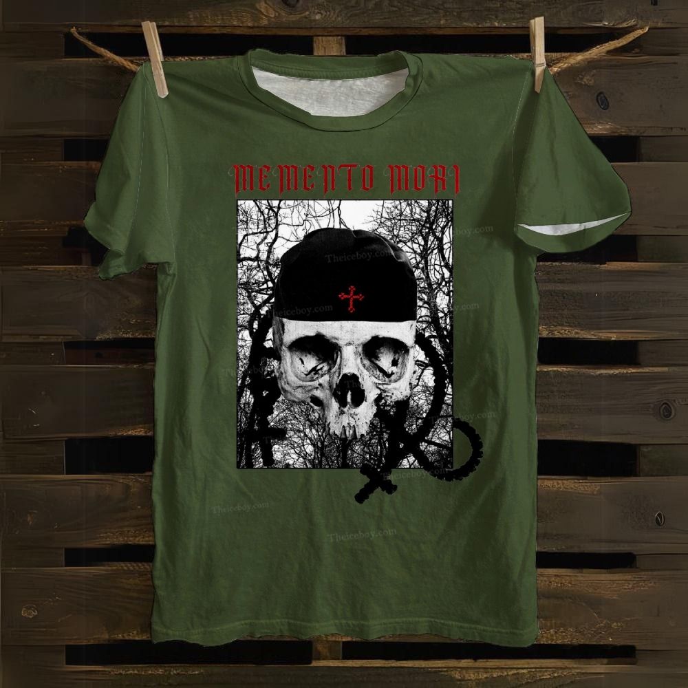 Memento Mori Cotton T-shirt