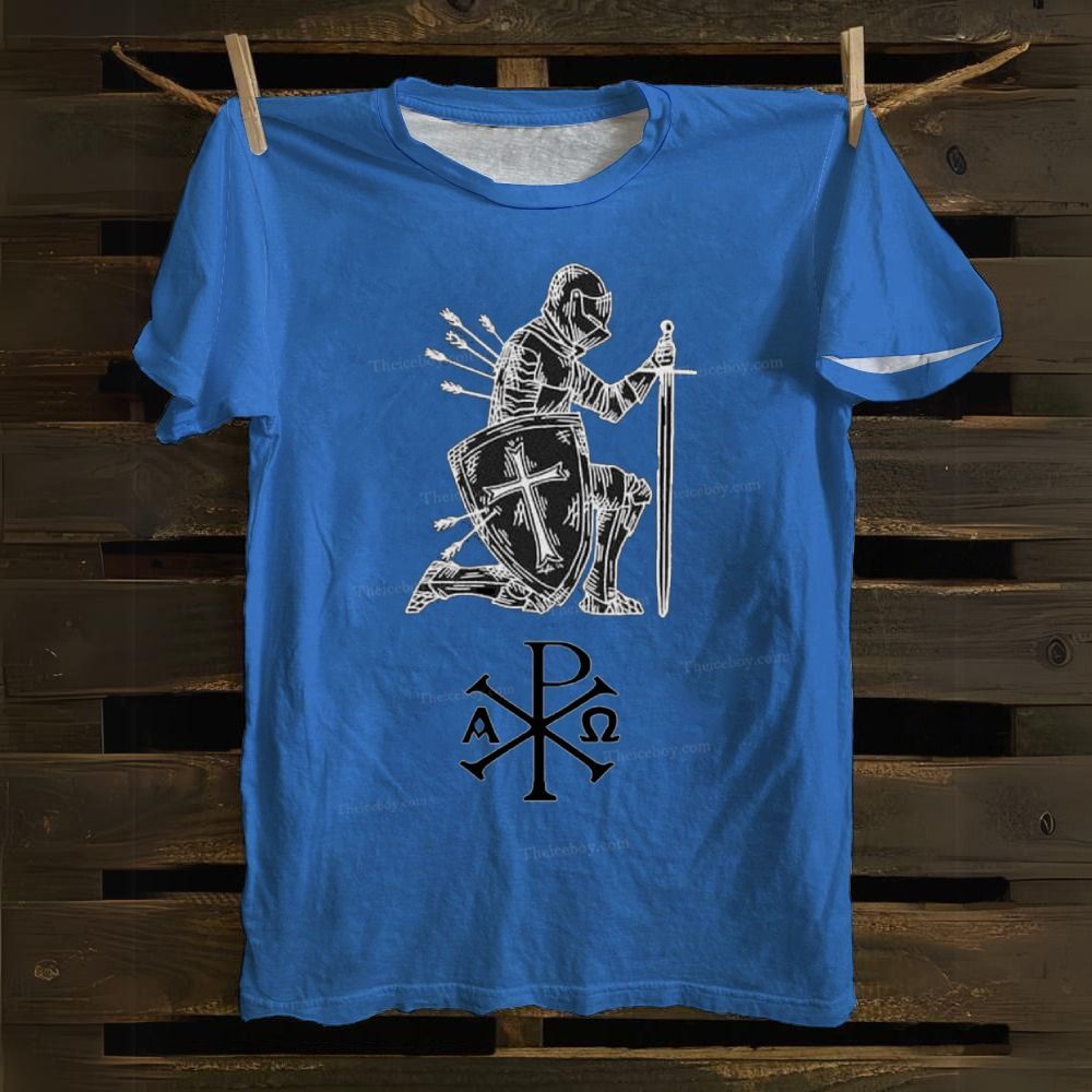 A Ω Cotton T-shirt