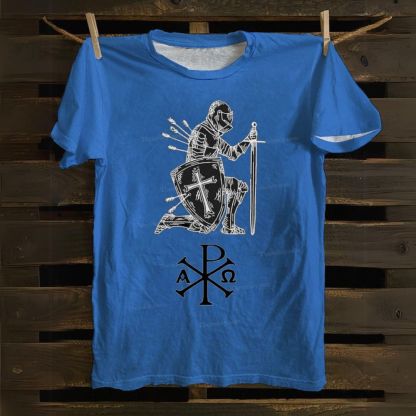 A Ω Cotton T-shirt