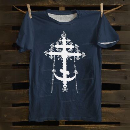 Christian Cross Cotton T-shir
