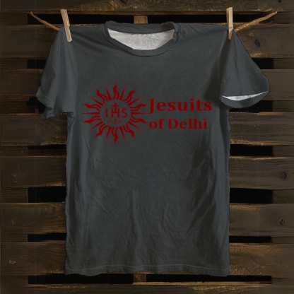 Jesuits Of Delhi Cotton T-shirt