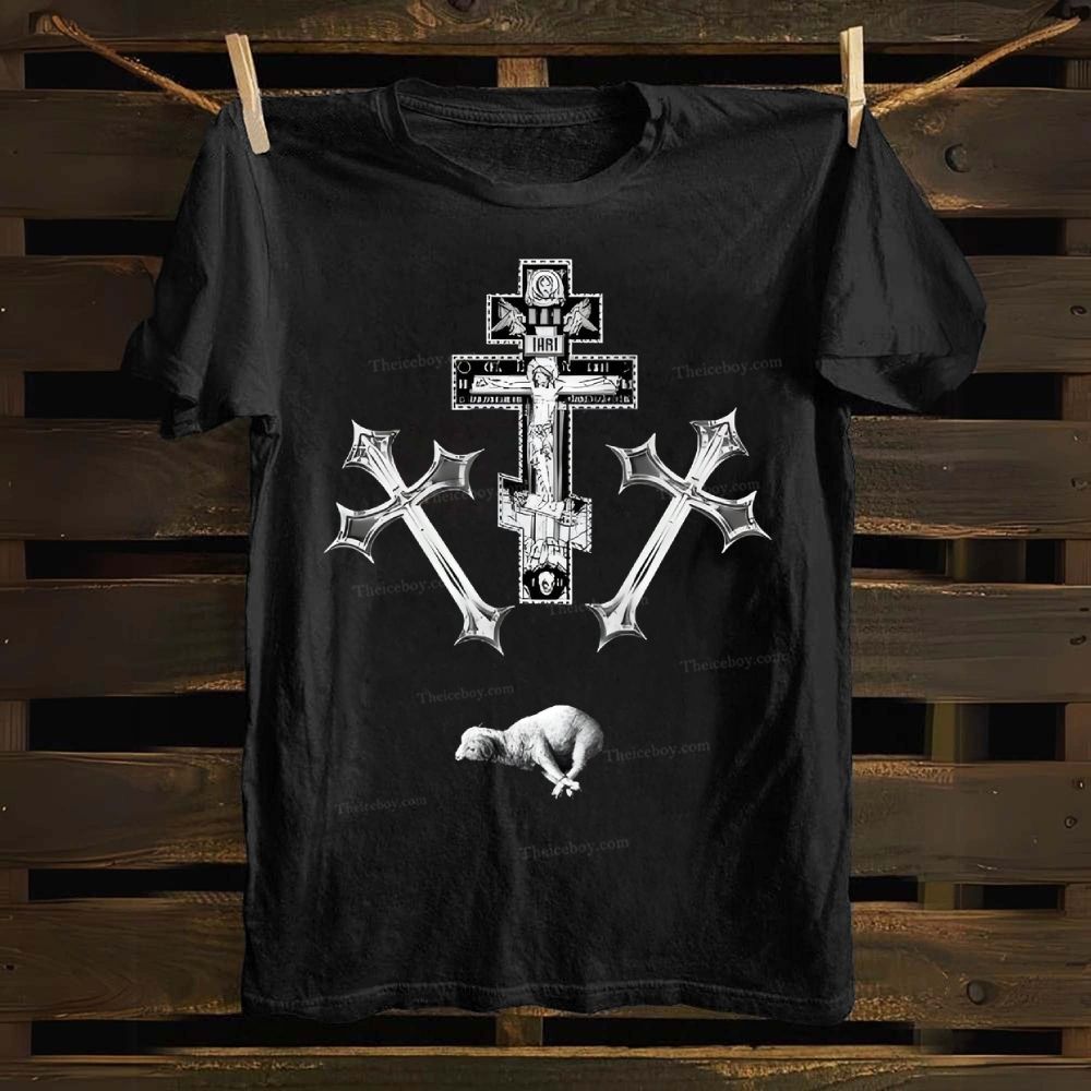 Cross Sheep Cotton T-shirt