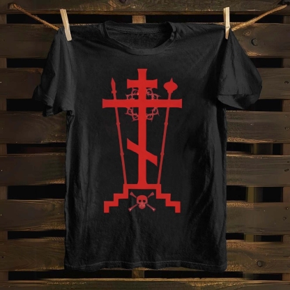 Orthodox Schema Cross Cotton T-shirt