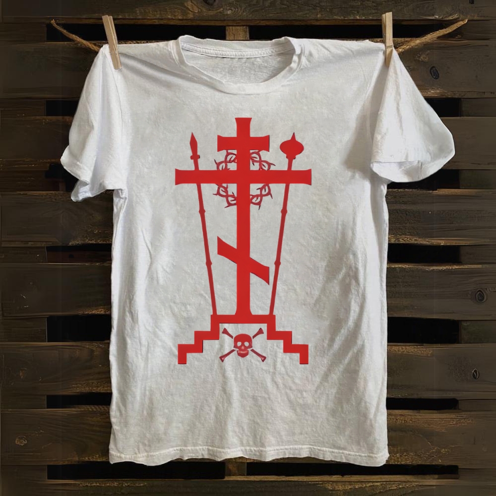 Orthodox Schema Cross Cotton T-shirt