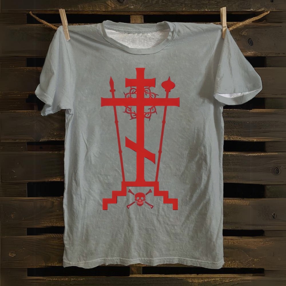 Orthodox Schema Cross Cotton T-shirt