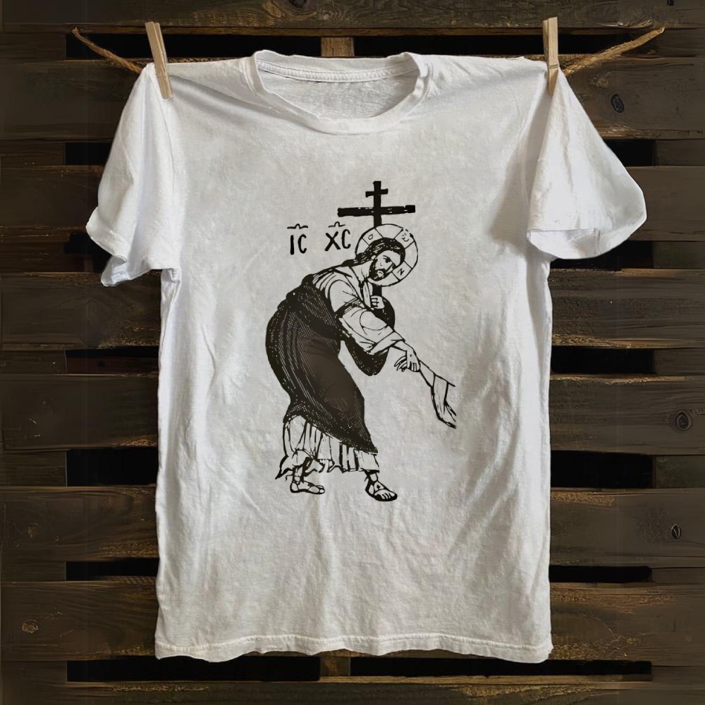 IC&XC Pin on Faith † Cotton T-shirt