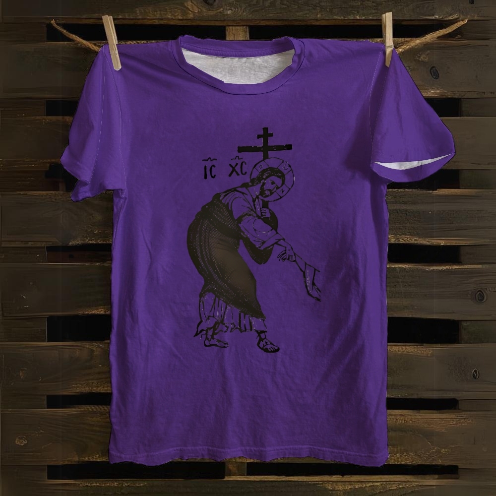 IC&XC Pin on Faith † Cotton T-shirt