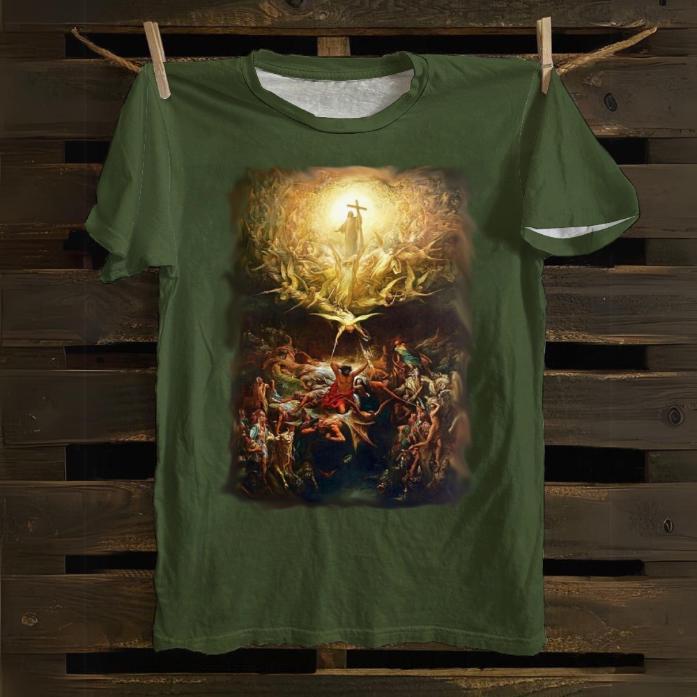 The Triumph Of Christianity Cotton T-shirt