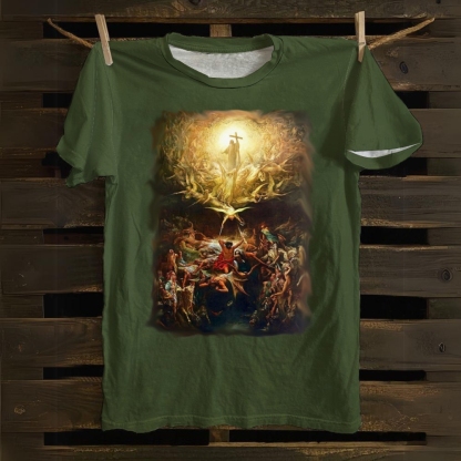 The Triumph Of Christianity Cotton T-shirt