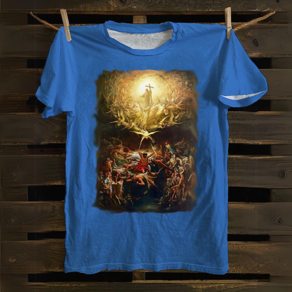 The Triumph Of Christianity Cotton T-shirt