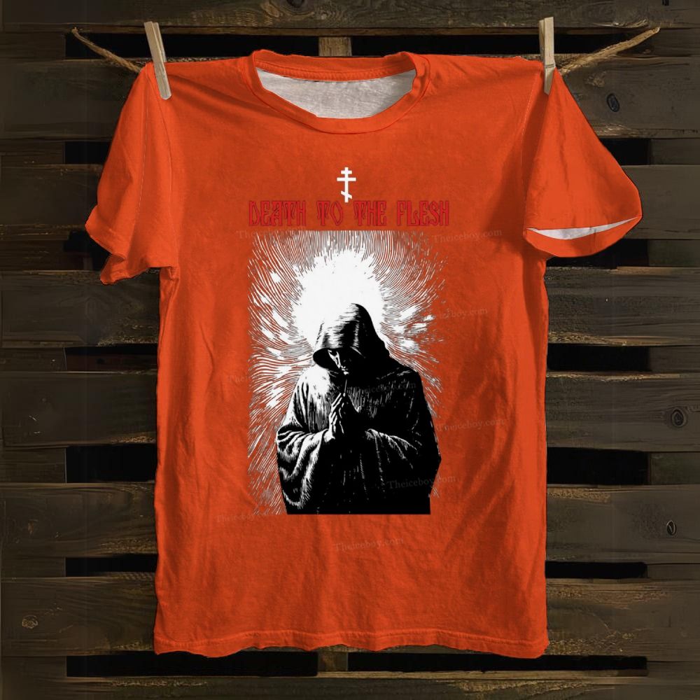 Death To The Flesh Cotton T-shirt