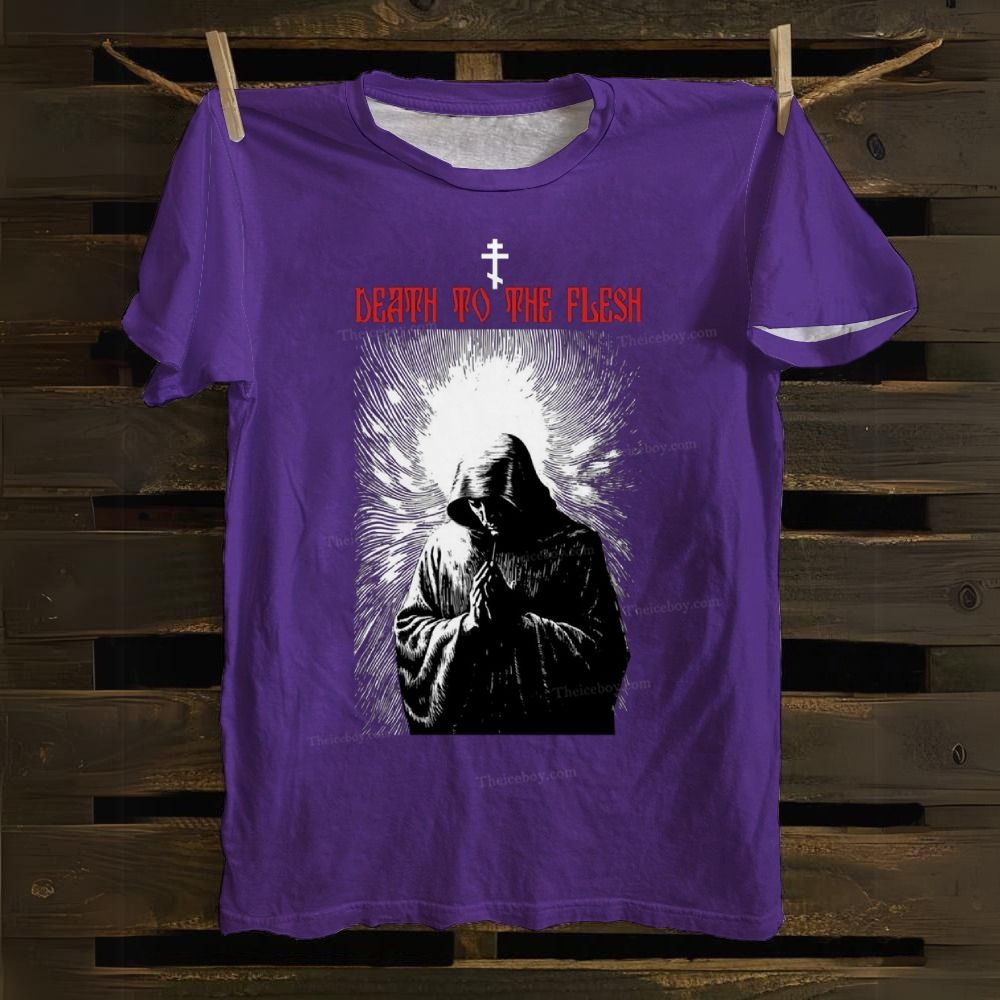 Death To The Flesh Cotton T-shirt