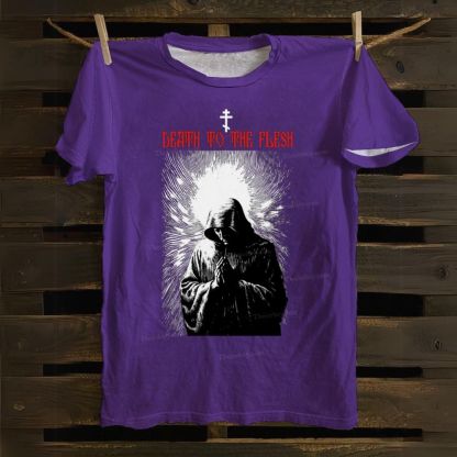 Death To The Flesh Cotton T-shirt