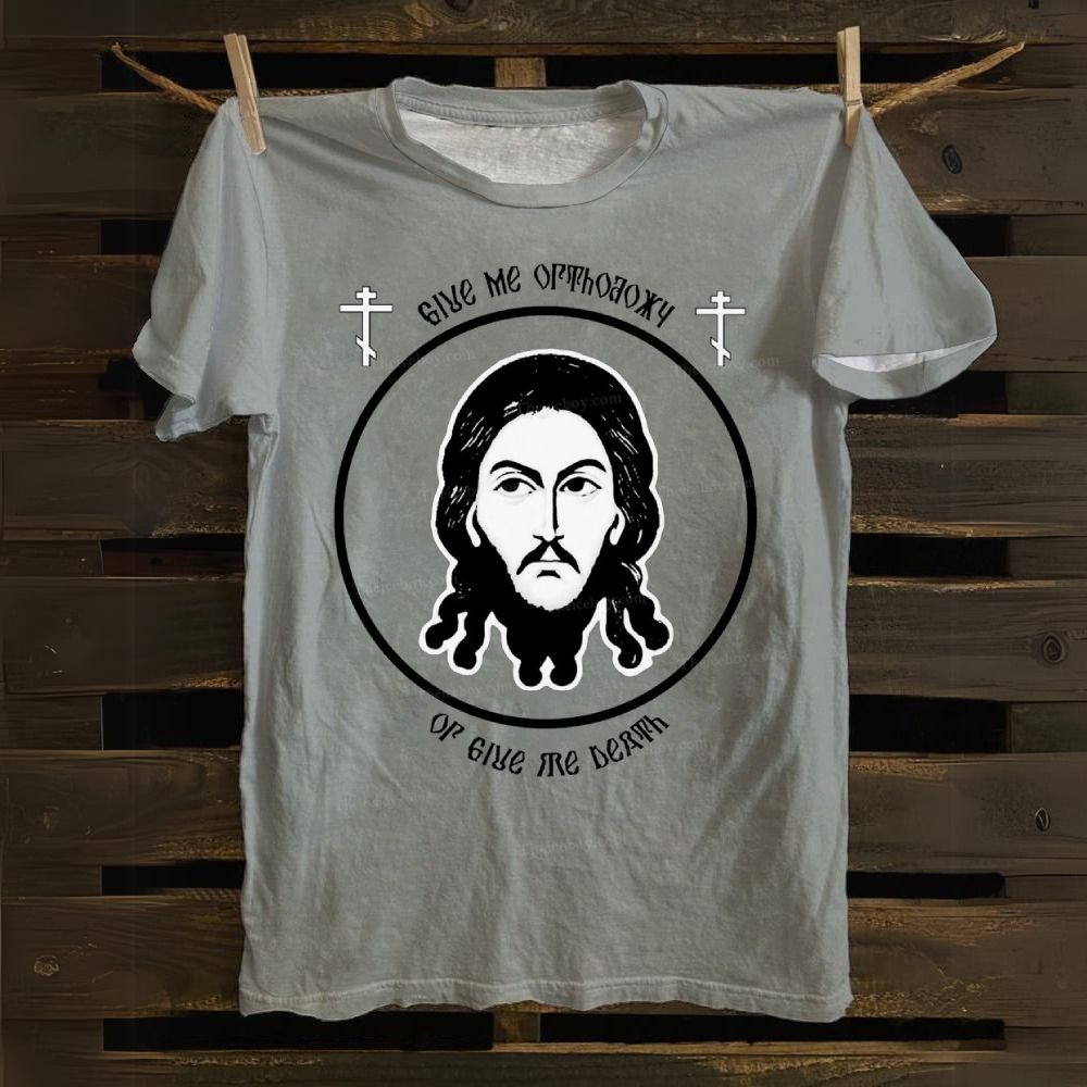 Give Me Orthodoxy Cotton T-shirt