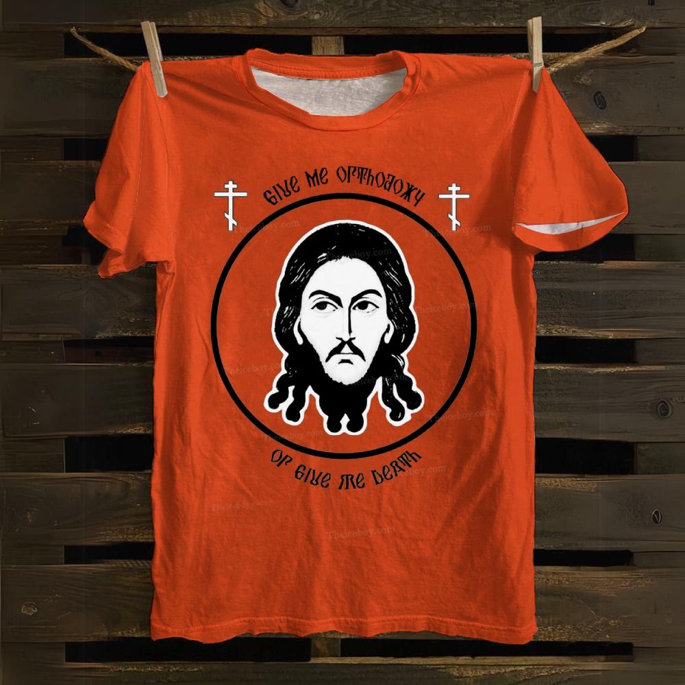 Give Me Orthodoxy Cotton T-shirt