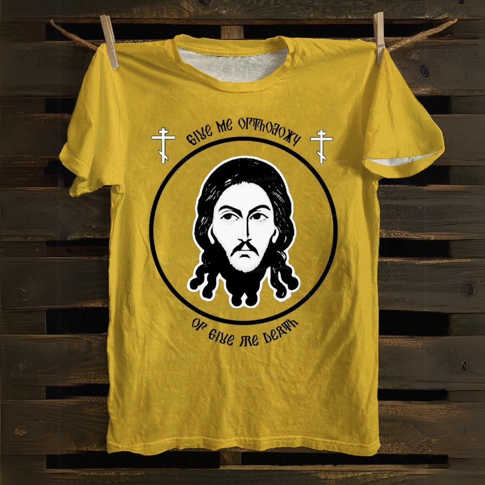 Give Me Orthodoxy Cotton T-shirt