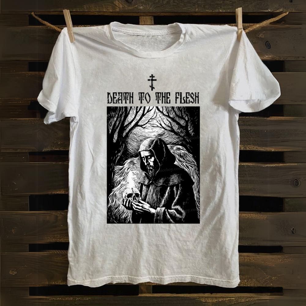 Death To The Flesh Cotton T-shirt