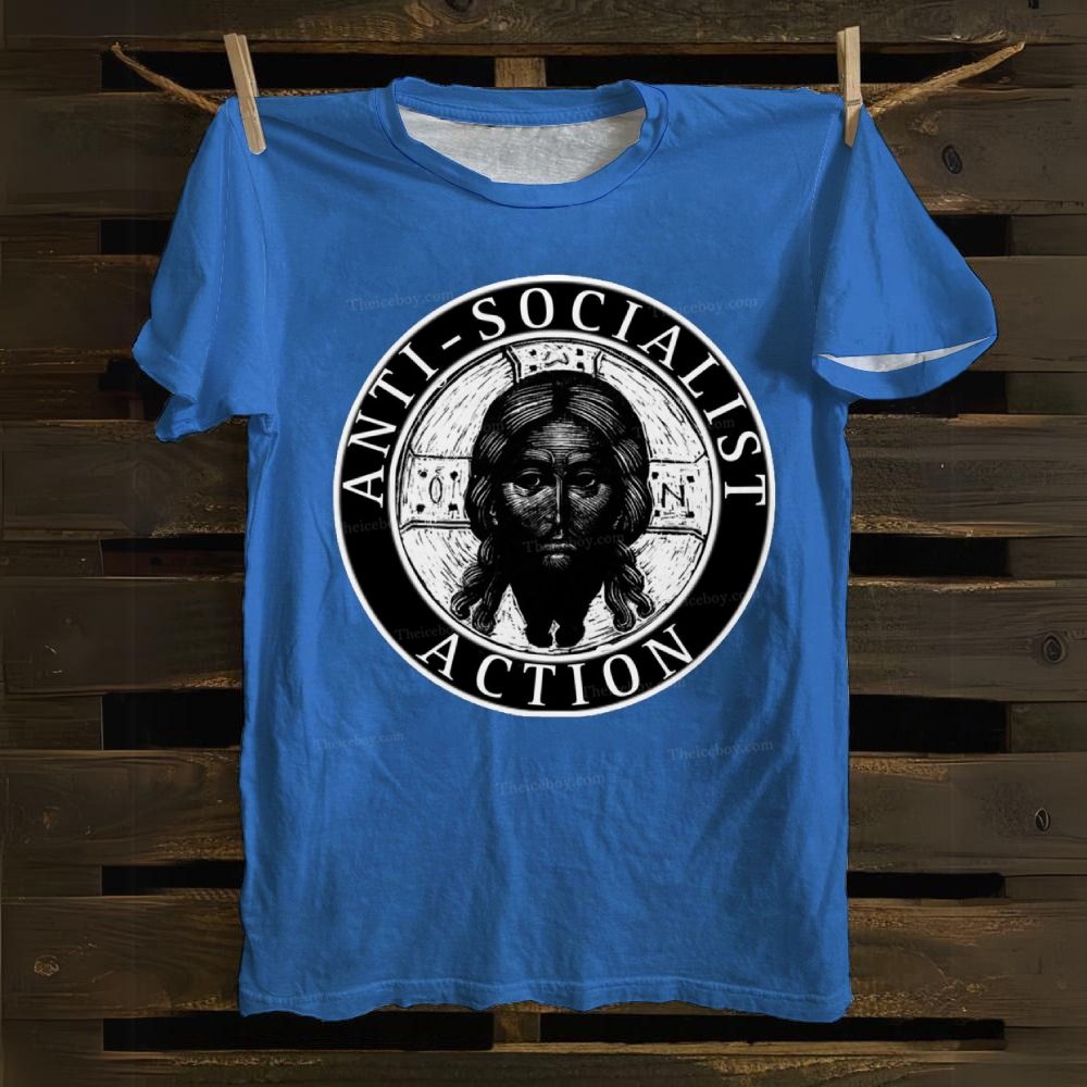 Anti Socialst Action Cotton T-shirt