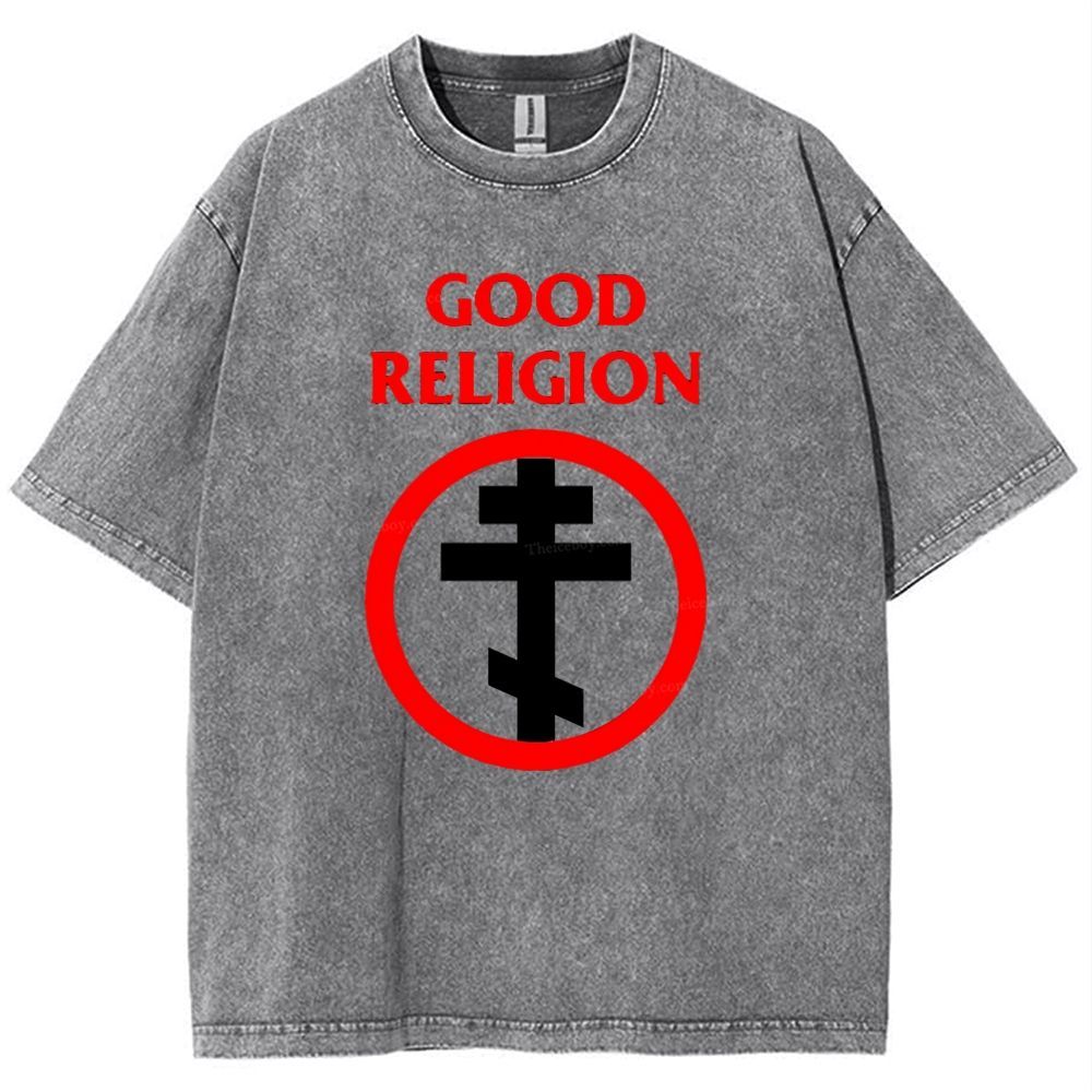Good Religion Snowflake Vintage Cotton T-Shirt